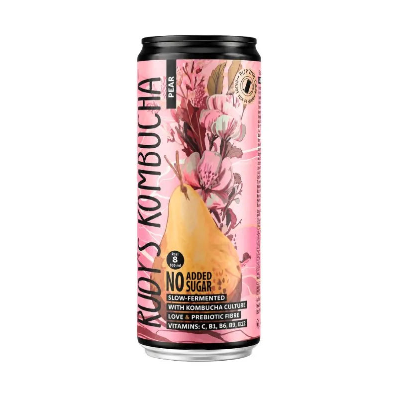 Rudy’s Kombucha Pear - 330ml-Global Food Hub