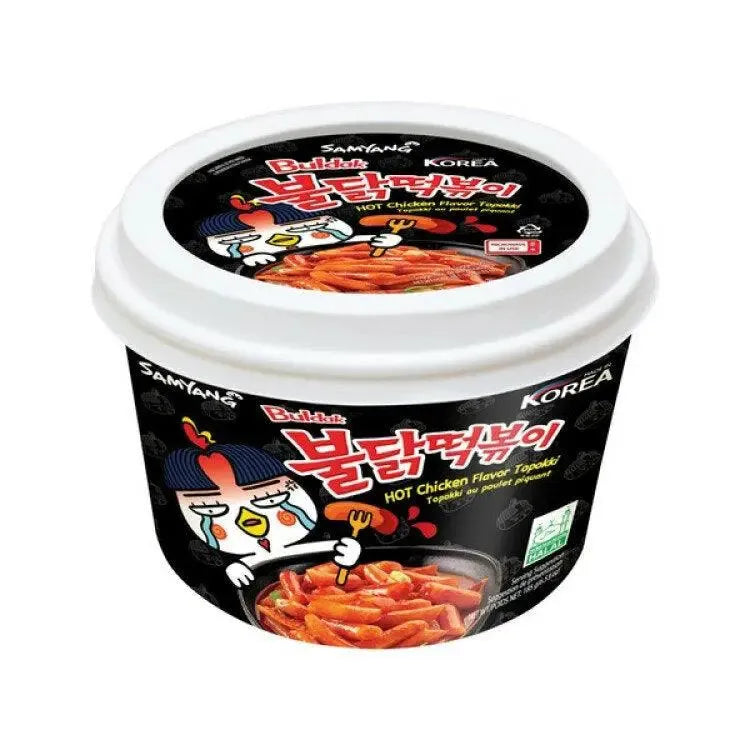 SAMYANG Hot Chicken Flavor Topokki - 185g-Global Food Hub