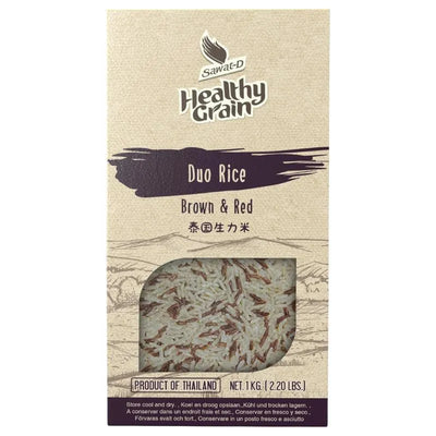 SAWAT-D Duo Rice Brown & Red Cargo - 1Kg-Global Food Hub