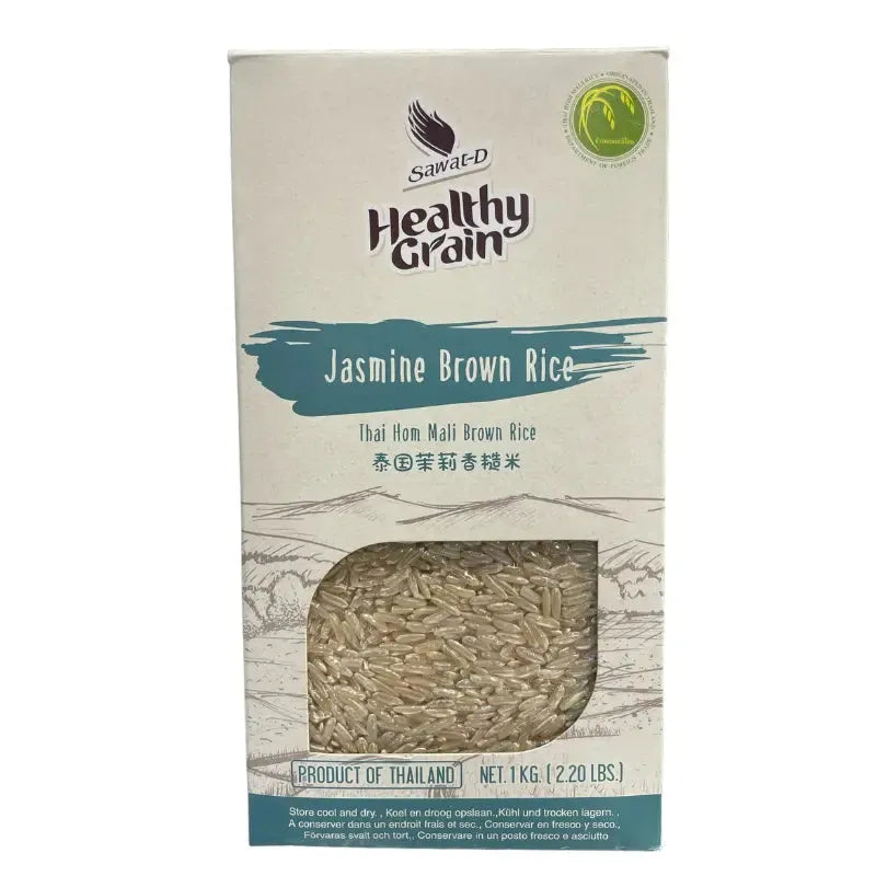 SAWAT-D Jasmine Brown Rice-1 Kilograms-Global Food Hub