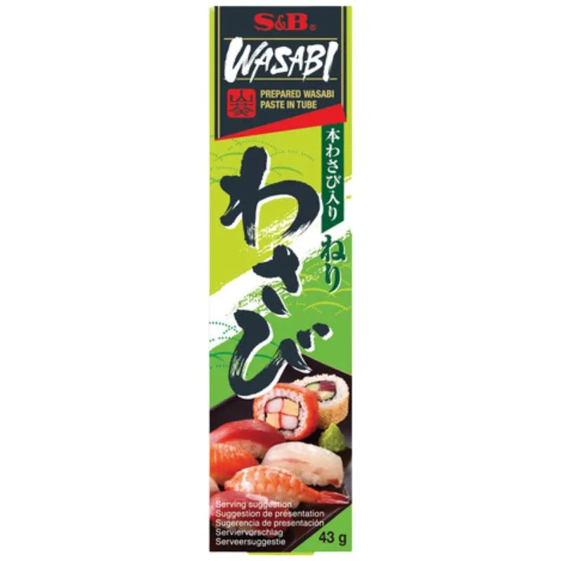 S&B - Wasabi Paste - 43g-Global Food Hub