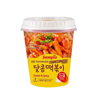 SEMPIO Instant Tteokbokki Sweet and Spicy-160 grams-Global Food Hub
