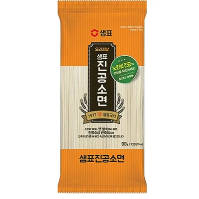 SEMPIO Somyun Wheat Noodles Chewy & Thin-500 grams-Global Food Hub