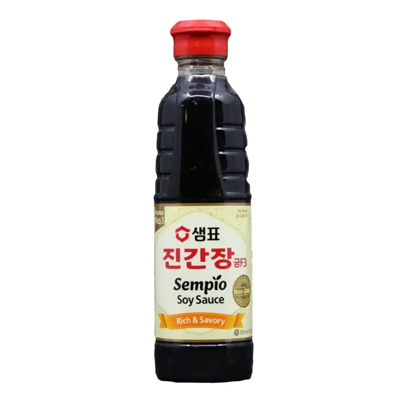 SEMPIO - Soy Sauce Jin Gold F3 PET - 500ml-Global Food Hub