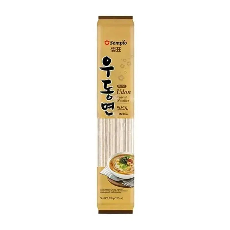 SEMPIO Wide Udon Wheat Noodles - 200g-Global Food Hub