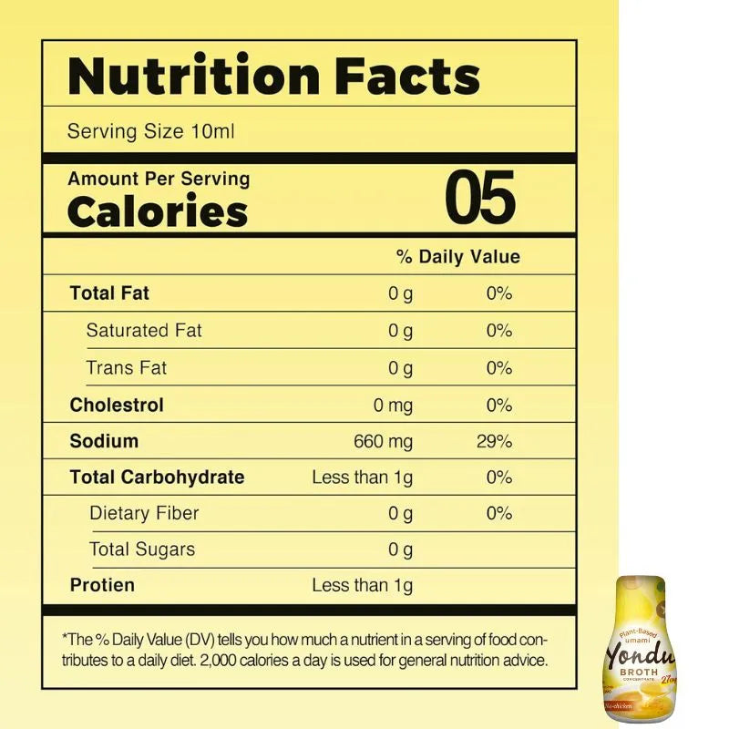 SEMPIO-Yondu Umami Broth Concentrate No-Chicken - 275ml-Global Food Hub