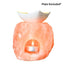 Salt Stone Tea Light Holder Orange Aroma Diffuser 10 x 9 x 9 cm-Global Food Hub