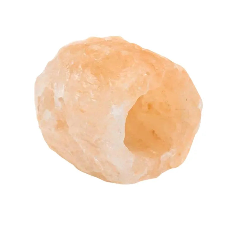Salt Stone Tealight Holder (400-700 grams) 9 x 9 x 10 cm-Global Food Hub