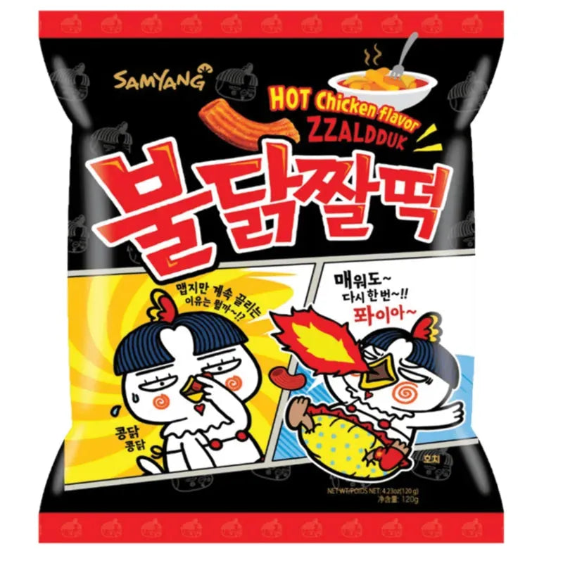 Samyang Buldak Zzaldduk Spicy Hot Chicken Snack - 115g-Global Food Hub