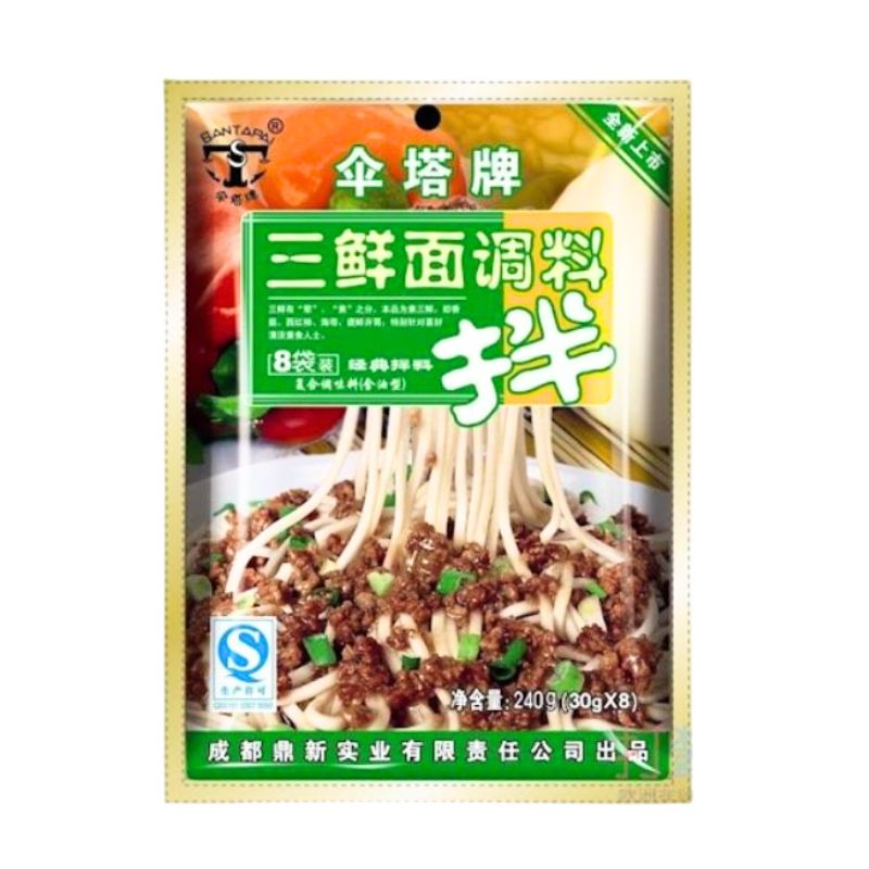 San Ta Noodle Sauce - Three Seafood flavour - 240g-Global Food Hub