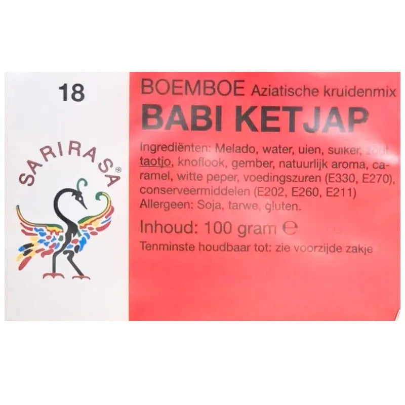 Sarirasa Boemboe Babi Ketjap - 100g-Global Food Hub