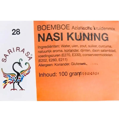 Sarirasa Boemboe Nasi Kuning - 100g-Global Food Hub