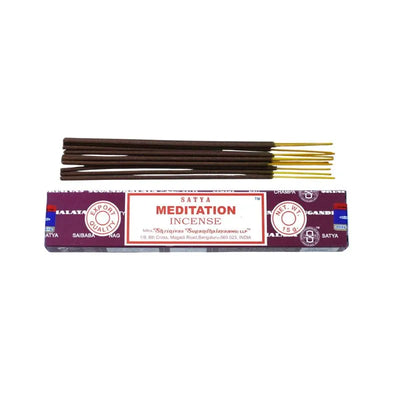 Satya Meditation Incense Sticks-Global Food Hub
