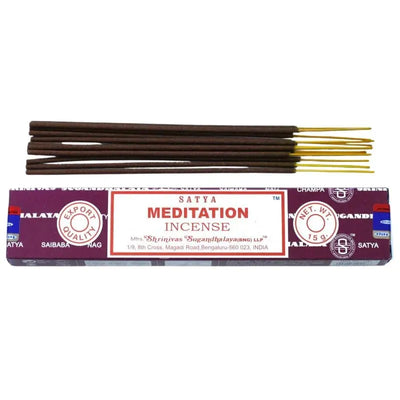 Satya Meditation Incense Sticks-Global Food Hub