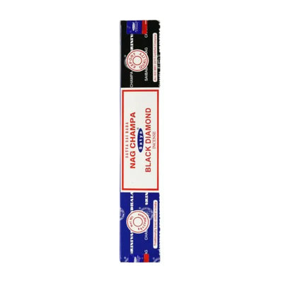 Satya Nag Champa Black Diamond Incense-Global Food Hub