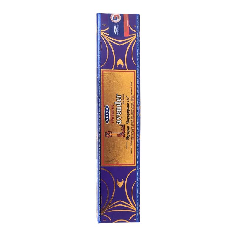 Satya Natural Lavender Incense Sticks-Global Food Hub