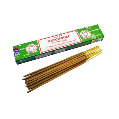 Satya Patchouli Incense Sticks-Global Food Hub