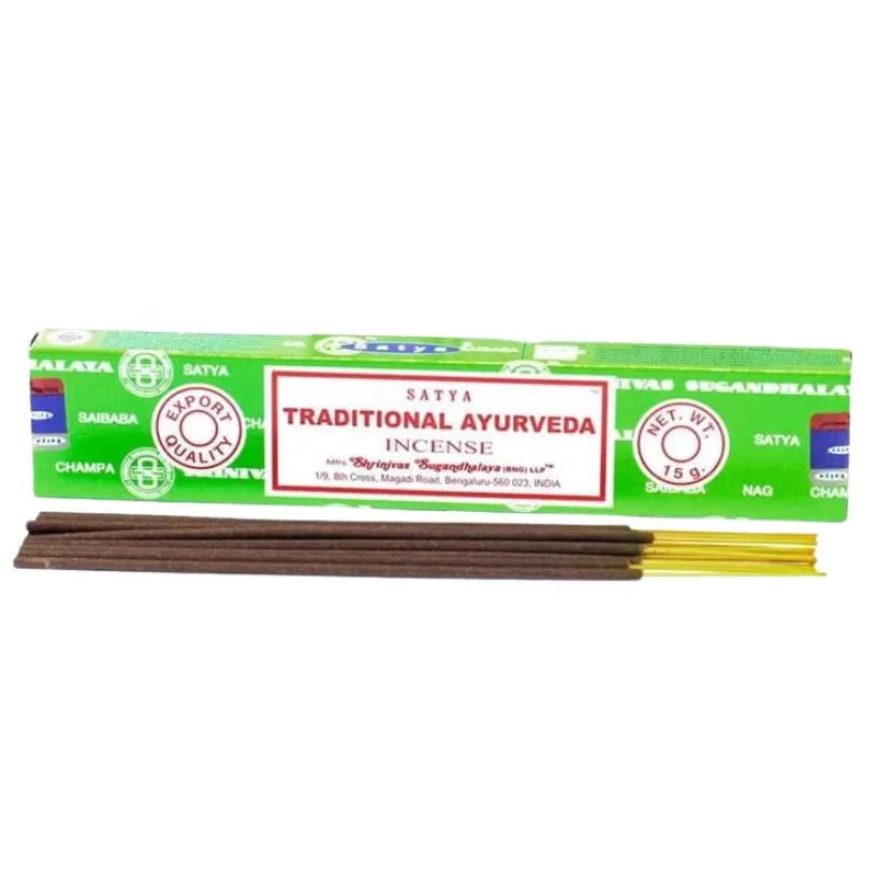 Satya Traditional Ayurveda Incense Sticks-Global Food Hub