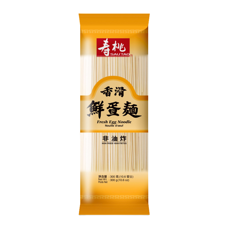 Sau Tao Fresh Egg Noodle Thin - 300g