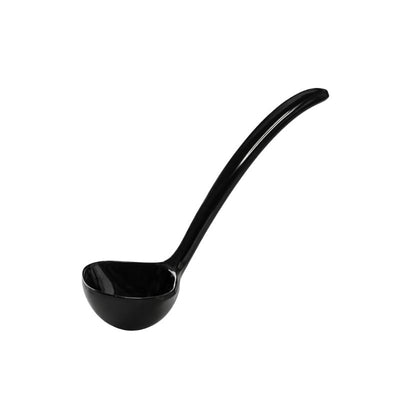 Sauce Serving Spoon Black, plastic-Global Food Hub