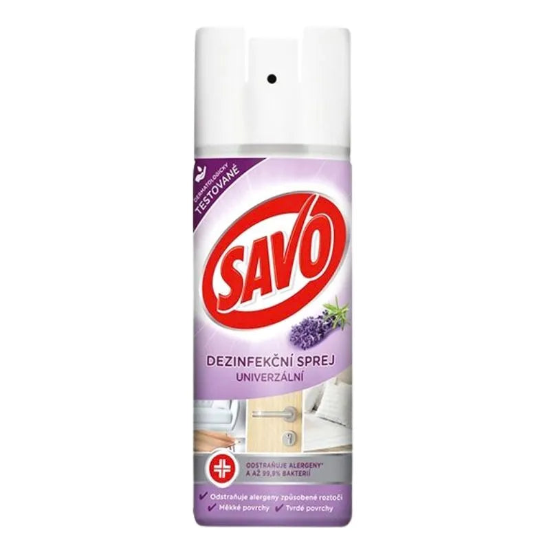 Savo Disinfectant Spray Lavender - 200 ml-Global Food Hub