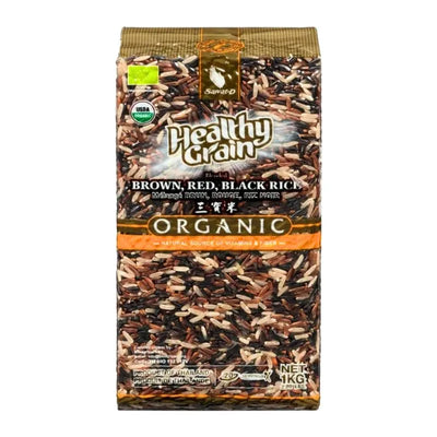 Sawat-D - ORGANIC Brown, Red & Black Rice 1Kg-Global Food Hub