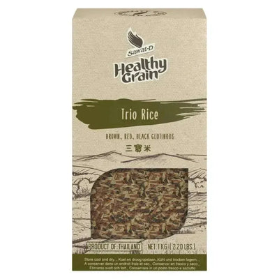 Sawat -D TRIO Rice Brown & Red & Black - 1Kg-Global Food Hub