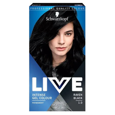 Schwarzkopf Live Colour Raven Black 1.0-Global Food Hub