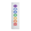 Selenite Engraved Chakra – Obelisk/Point Lamp Small-Global Food Hub