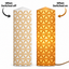 Selenite Engraved Flower Of Life – Obelisk/Point Lamp-Global Food Hub