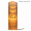 Selenite Engraved Moon Phases – Obelisk/Point Lamp-Global Food Hub