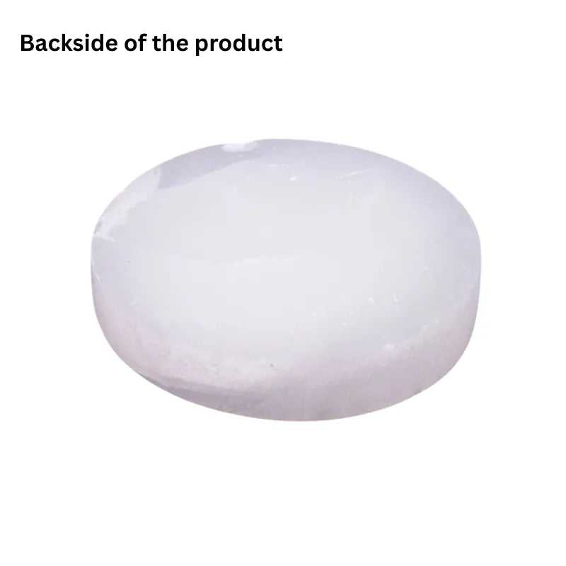 Selenite Natural Stone Tree of Life Energy Coaster-Global Food Hub