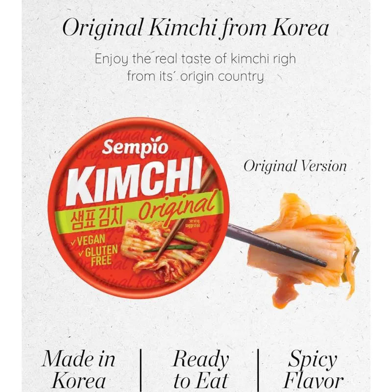Sempio Canned Kimchi Original - 160g-Global Food Hub