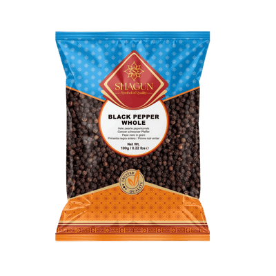 Shagun Black Pepper Whole- 100g-Global Food Hub