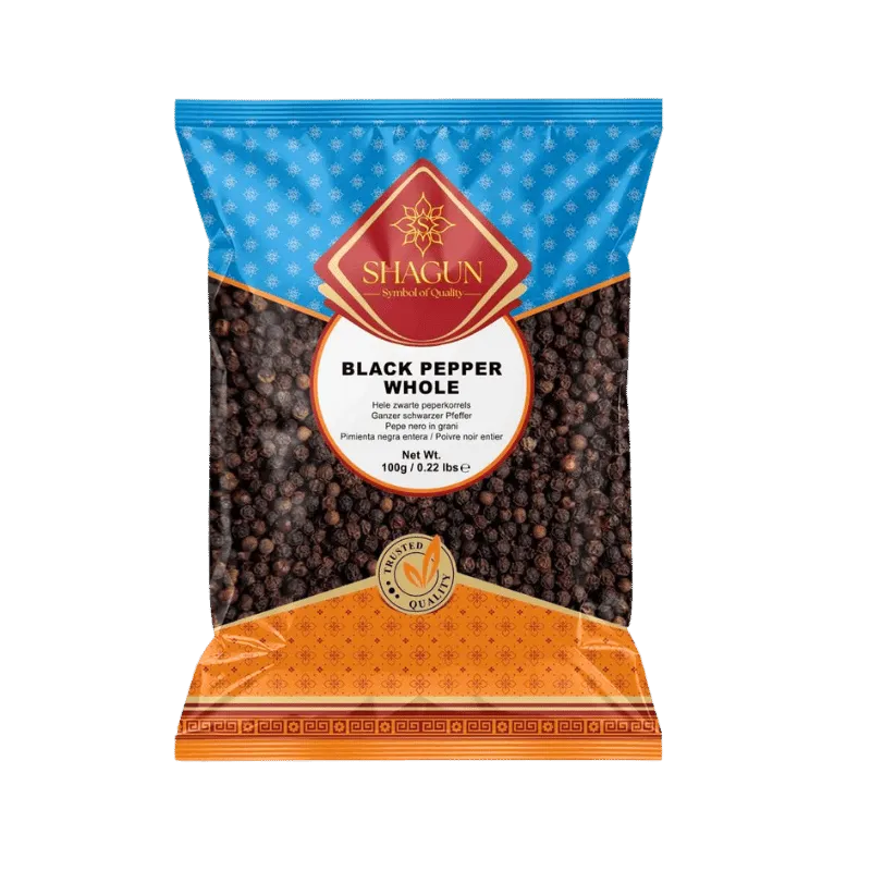 Shagun Black Pepper Whole- 100g-Global Food Hub