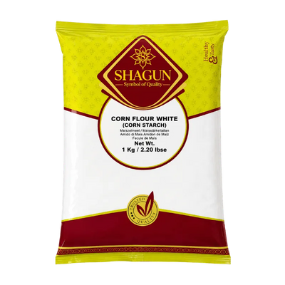 Shagun Corn Flour White (Corn Starch) - 1Kg-Global Food Hub