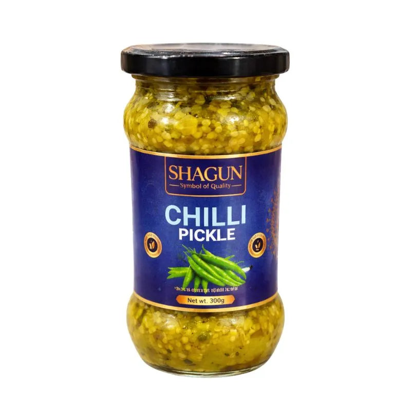 Shagun Green Chilli Pickle - 300g-Global Food Hub