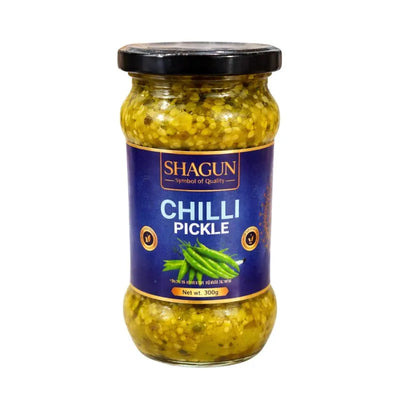 Shagun Green Chilli Pickle - 300g-Global Food Hub