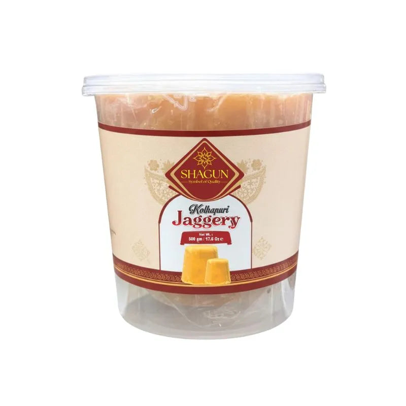 Shagun Kolhapuri Jaggery - 500g-Global Food Hub