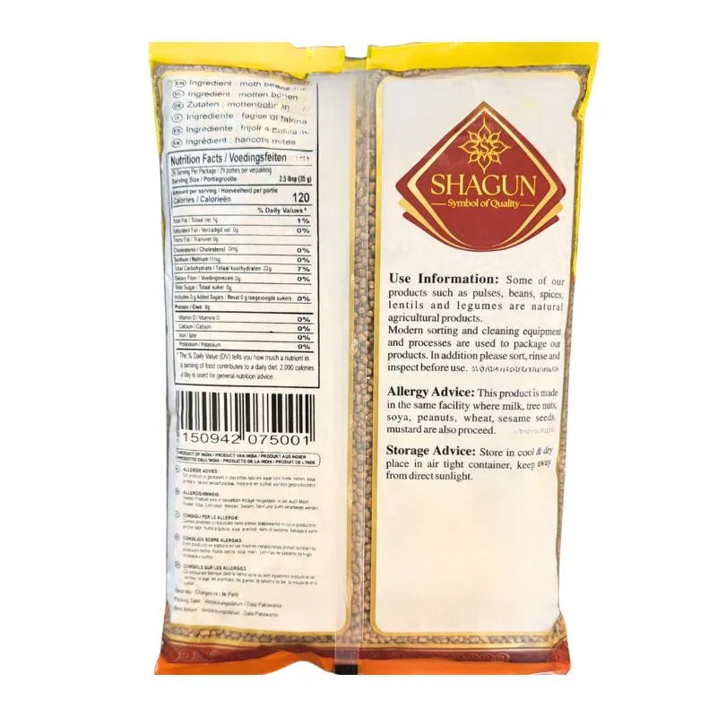 Shagun Moth Beans - 1kg-Global Food Hub