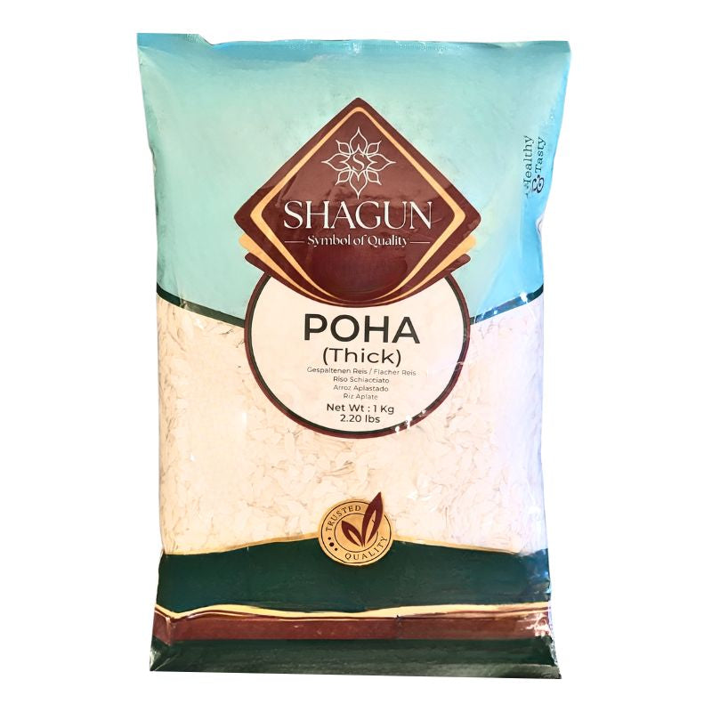 Shagun Poha Thick - 1kg-Global Food Hub