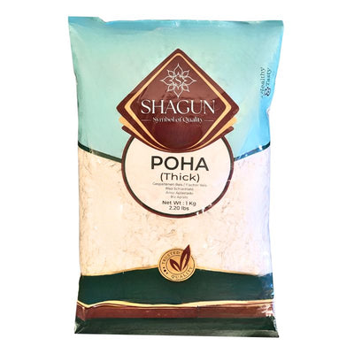 Shagun Poha Thick - 1kg-Global Food Hub
