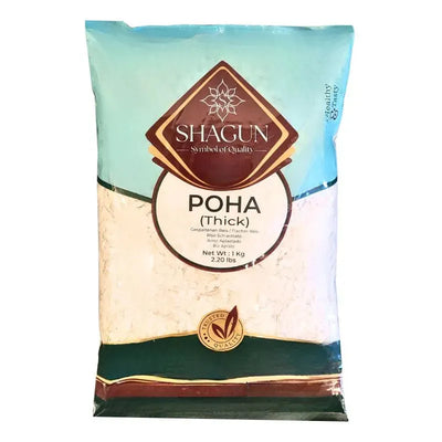 Shagun Poha Thick - 1kg-Global Food Hub