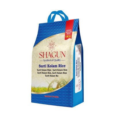 Shagun Surti Kolam Rice - 5kg-Global Food Hub