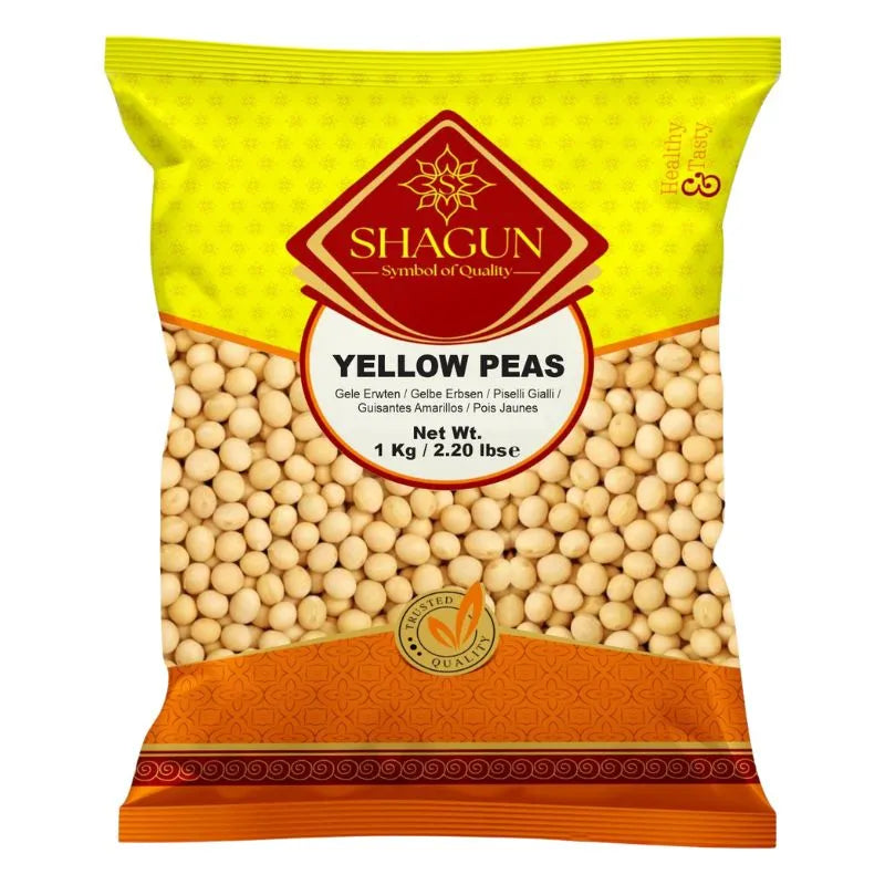 Shagun Yellow Peas - 1kg-Global Food Hub