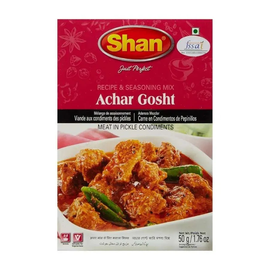 Shan Achar Gosht Masala - 50g-Global Food Hub