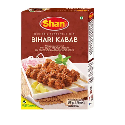 Shan Bihari Kebab Masala 50g - 50g-Global Food Hub