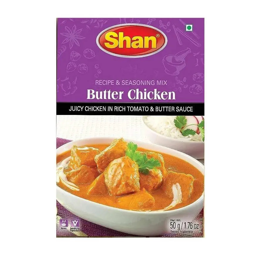 Shan Butter Chicken Masala-50 grams-Global Food Hub