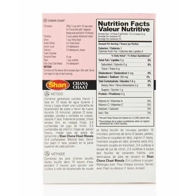 Shan Chana Chaat Masala - 50g-Global Food Hub