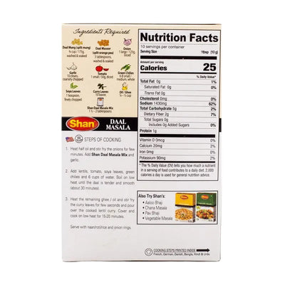 Shan Daal Masala - 100g-Global Food Hub